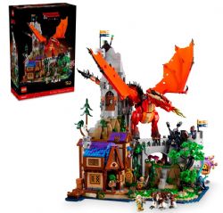 LEGO IDEAS - DUNGEONS & DRAGONS : L'HISTOIRE DU DRAGON ROUGE #21348